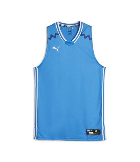 Débardeur de sport bleu ciel homme puma hoops