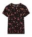T-shirt Motif/style Floral Femme Noir Ted Baker-2