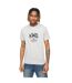 Mens Tattooed T-shirt Grey Marl Kings Will Dream-3