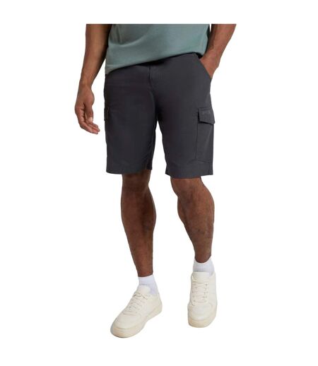 Mens atlantis organic cargo shorts charcoal Animal