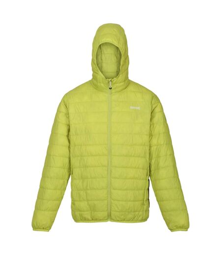 Regatta Mens Hillpack Hooded Lightweight Jacket (Green Algae)