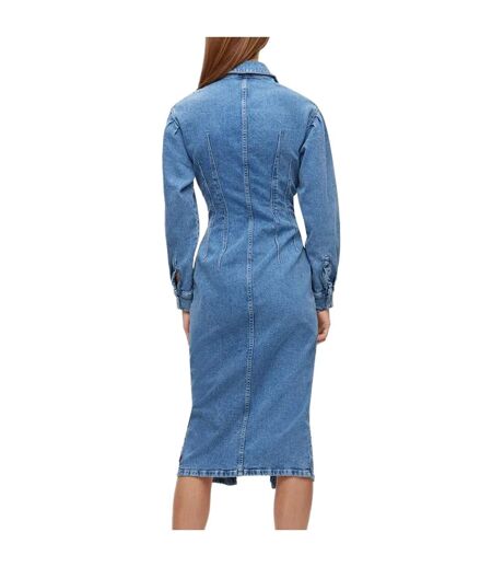 Womens/ladies Gesina Denim Dress Blue Hugo