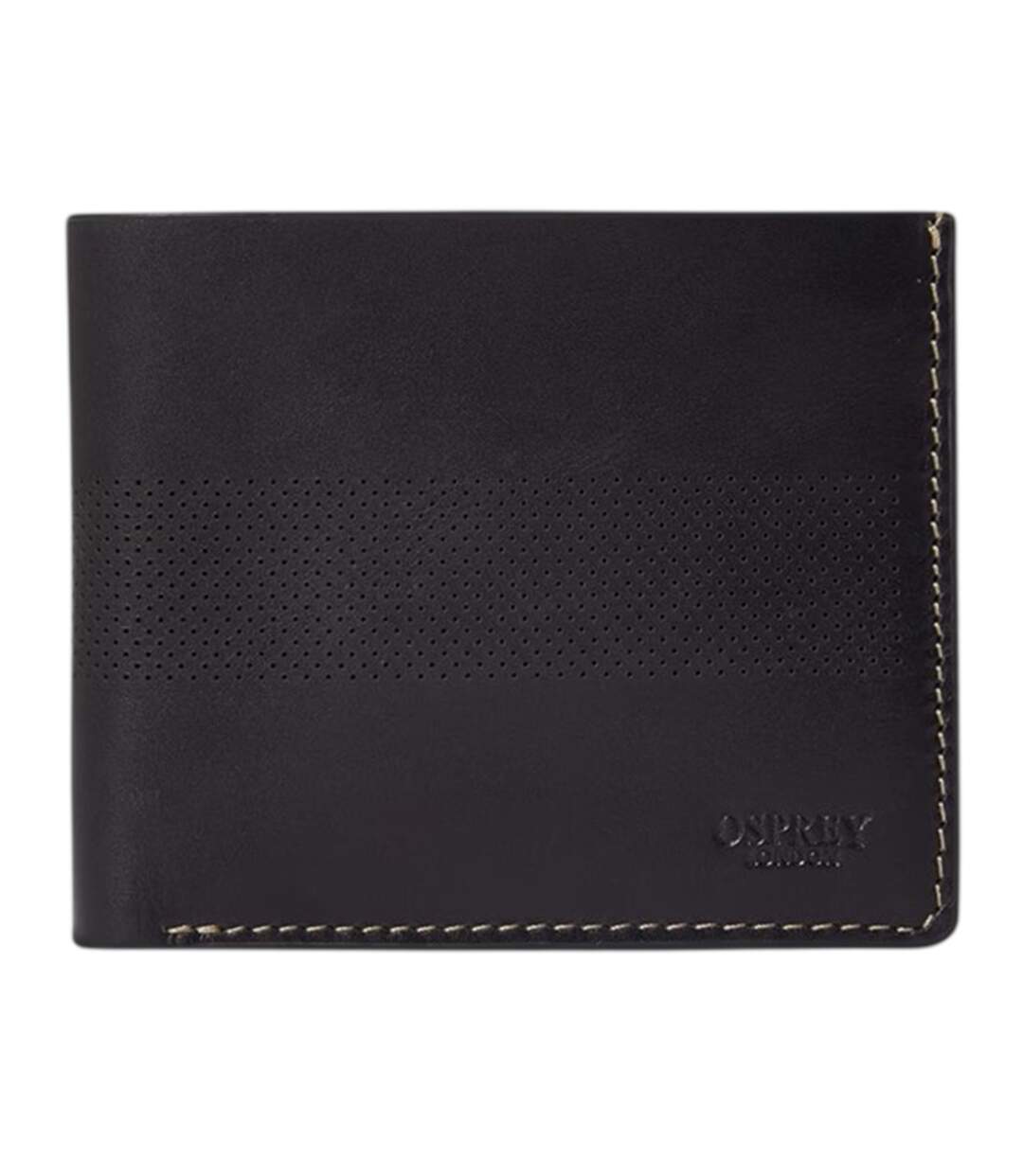 Porte-cartes Motif/style Perforé Arthur Taille Unique Noir Osprey-1