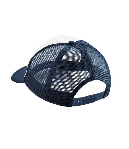 Casquette Trucker Adulte Bleu Marine Blanc Beechfield