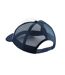 Casquette Trucker Adulte Bleu Marine Blanc Beechfield-2