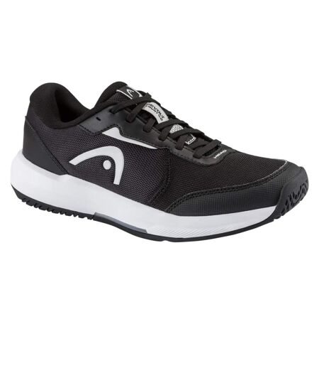 Womens/ladies Revolt Court 5.0 Tennis Shoes Black White Head