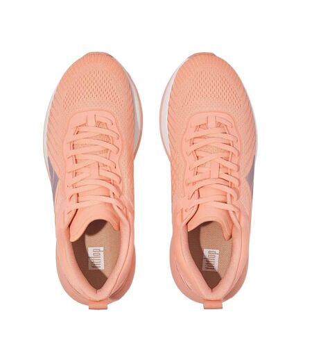 Womens/ladies runner mesh trainers blush FitFlop
