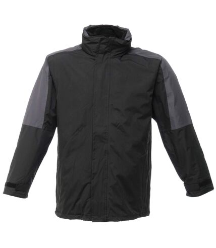 Regatta Mens Defender III 3-In-1 Jacket (Waterproof & Windproof) (Black/Seal Grey)