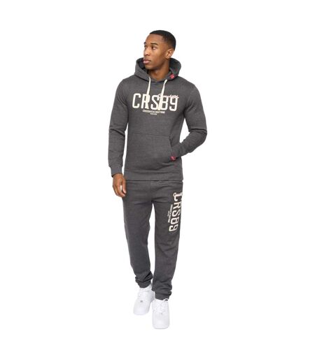 Sweat À Capuche Ellsworth Homme Charbon Chiné Crosshatch