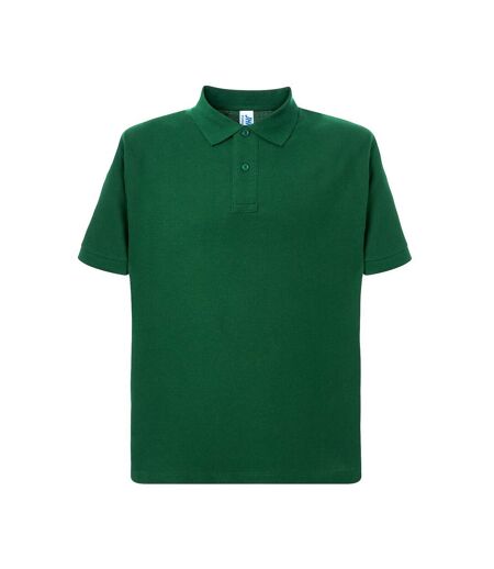 Polo Homme Vert Bouteille JHK