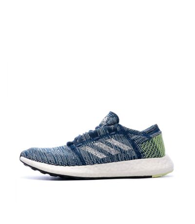 PureBOOST Go Chaussures de running bleu/vert homme Adidas
