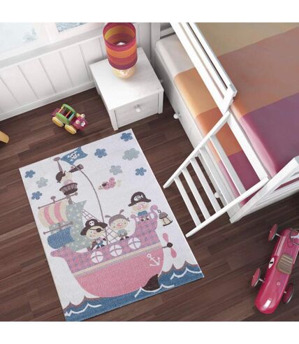 Tapis enfant tissé PIRATOJI