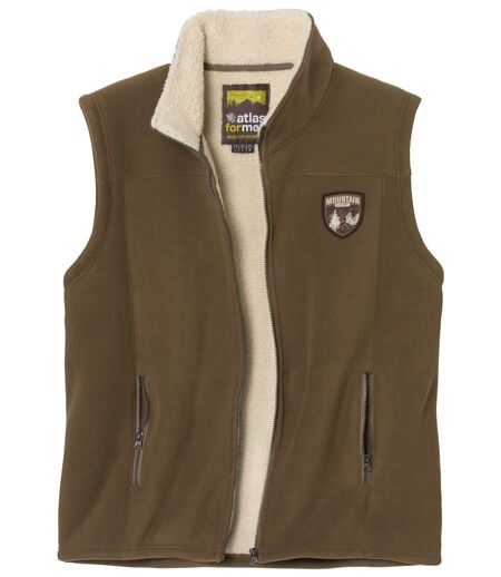 Gilet Polaire Zippé Doublé Sherpa 