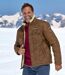 Le Blouson Aviateur Suédine Fourré Sherpa-3
