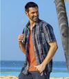Geruit zomeroverhemd Cocktail Atlas For Men