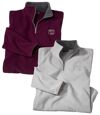 2er-Pack Pullover Raid aus Microfleece Atlas For Men