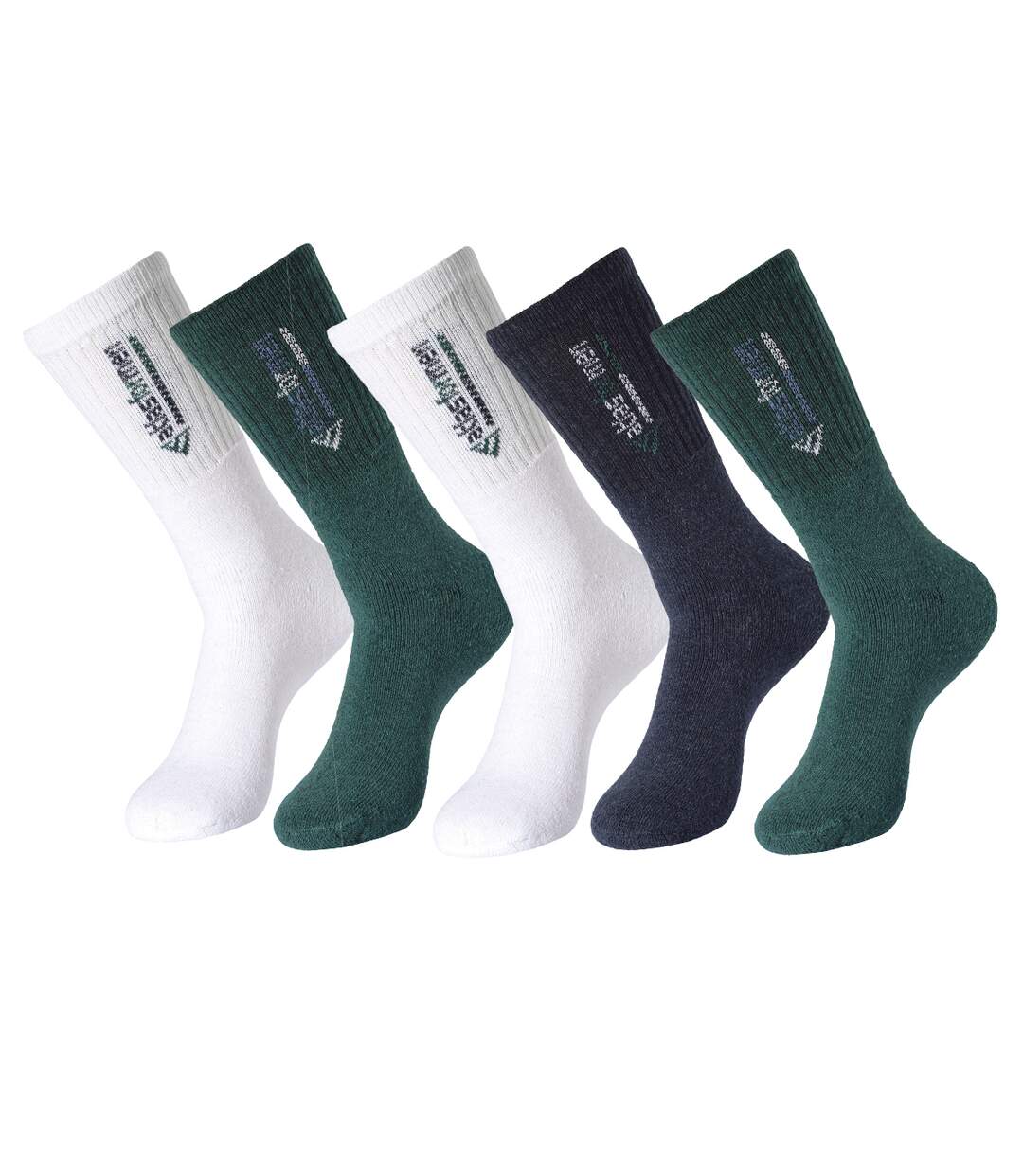 Le Lot de 5 Paires de Chaussettes Sport-1