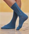 4 Paar Socken mit Jacquard-Muster Atlas For Men