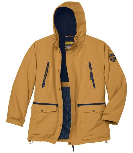 Men's Ochre Multi-Pocket Parka