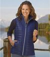 Women's Blue Padded Vest Atlas For Men
