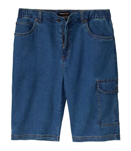 Bermudy bojówki z denimu