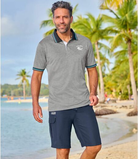 Lot de 2 Bermudas Microfibre Confort 