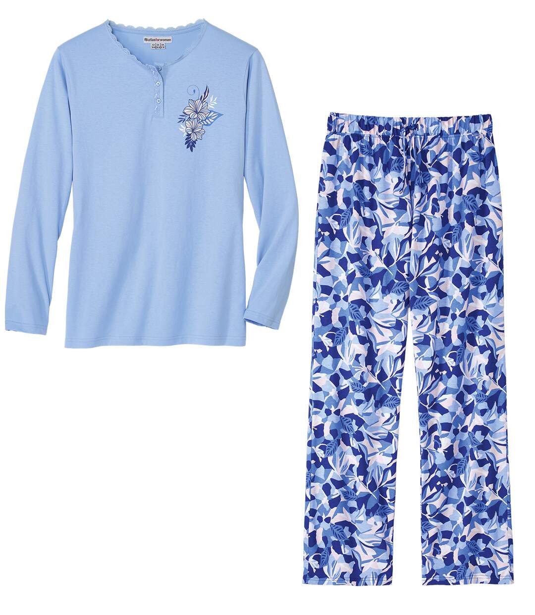 Le Pyjama Pantalon Imprimé Floral-1