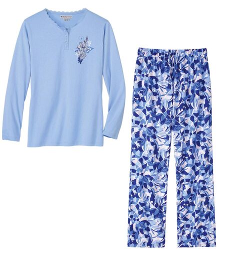 Le Pyjama Pantalon Imprimé Floral