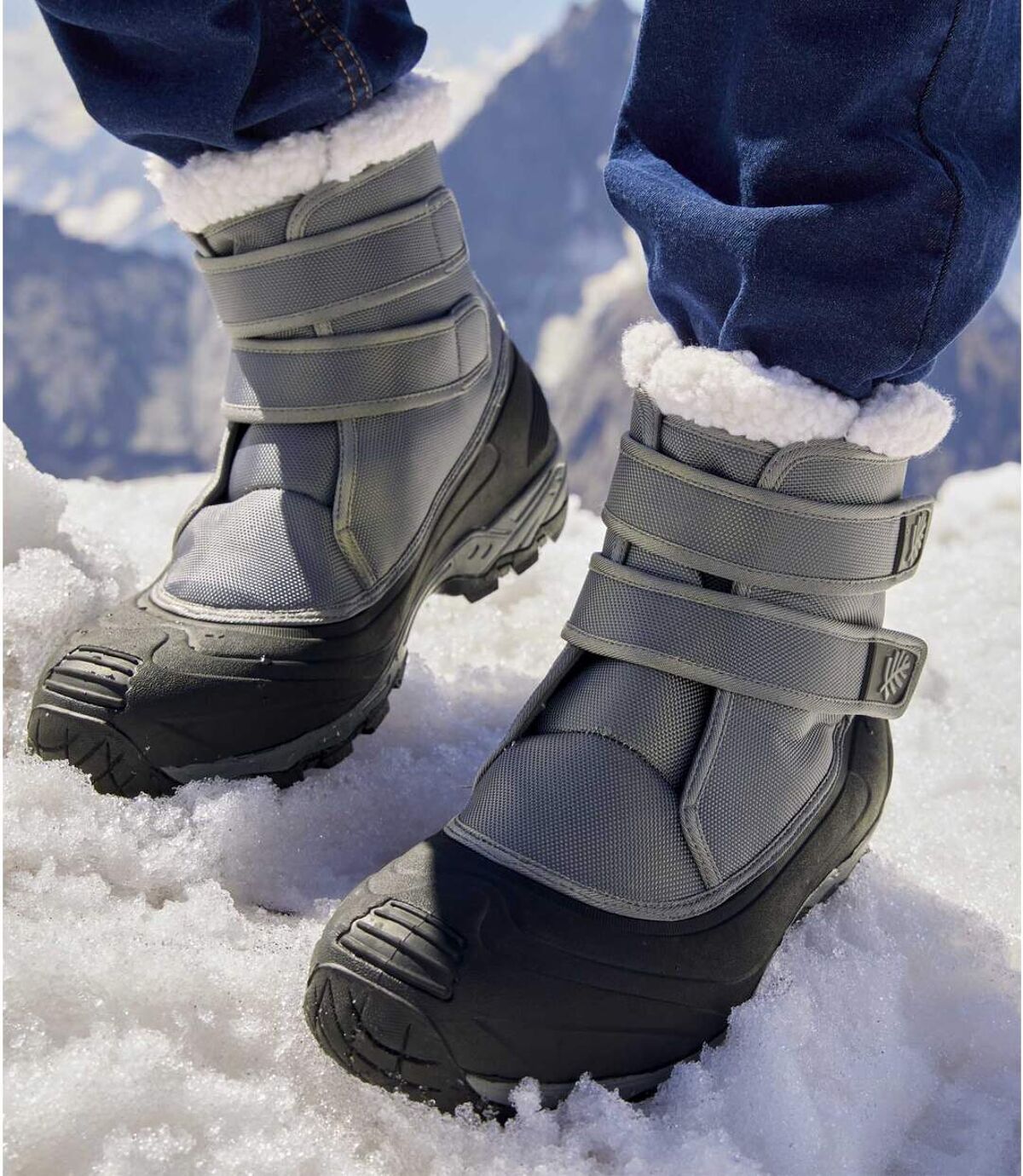 Schnee-Boots mit Teddyfutter Atlas For Men