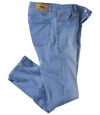 Men's Light Blue Regular Stretch Jeans Atlas For Men