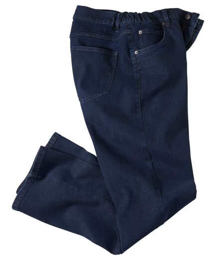 Men's Blue Regular Stretch Jeans