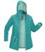 Women's Softshell Hooded Jacket - Green