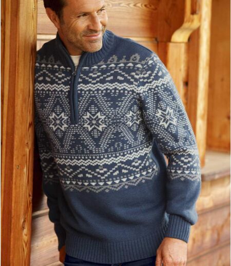 Pletený sveter Esprit Nordique