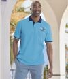 Lot de 2 Polos Piqués Nautical Race  Atlas For Men