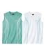 Le Lot de 2 Tee-Shirts Sans Manches Sport-1