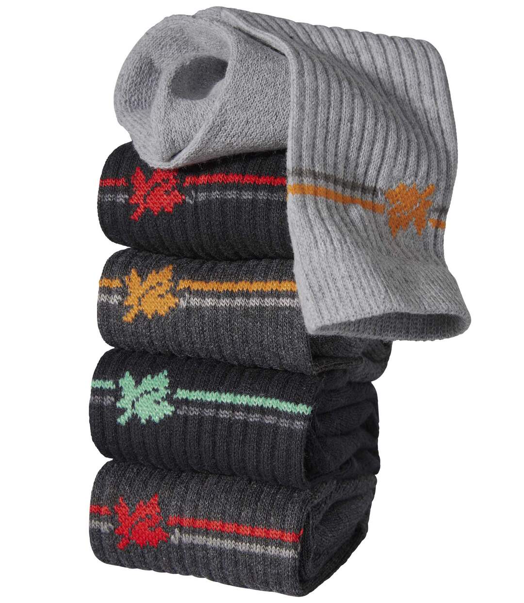 Pack of 5 Sports Socks for Men Atlas For Men