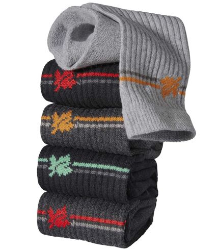 Pack of 5 Sports Socks for Men