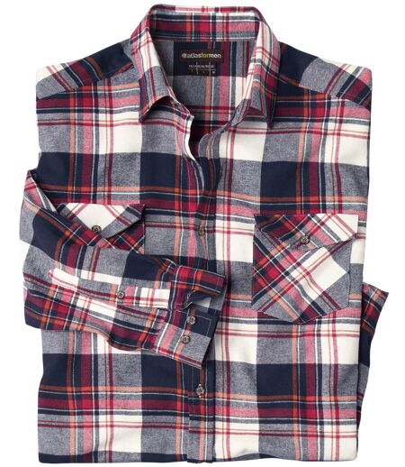 Chemise Flanelle à Carreaux Esprit Bûcheron 