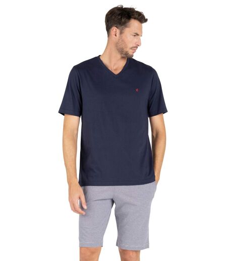 Pyjama court col v homme L'intemporel Eminence