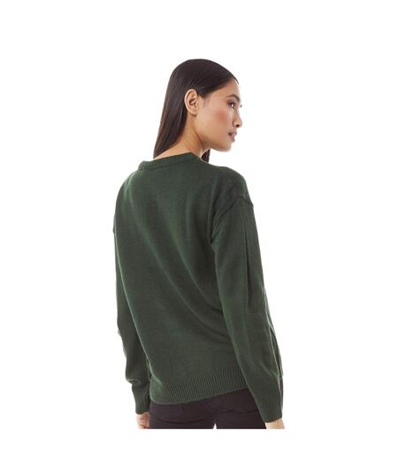 Pull de noël femme vert foncé Brave Soul