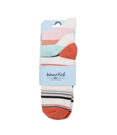 Socquettes Loretta Femme Fleur De Pêcher Weird Fish