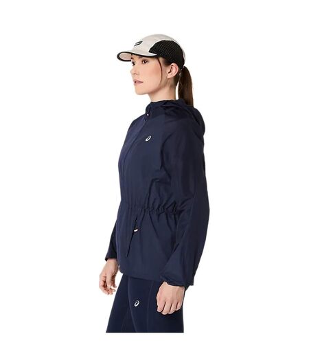 Veste Course À Pied Femme Bleu Nuit Asics
