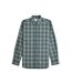 Chemise Manches Longues Motif/style À Carreaux Classic Homme Bleu Marine Vert Rouge Lambretta-2