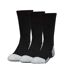 X3 Paires de Chaussettes Noires Homme Under Armour Heatgear 1346751 - 47/50