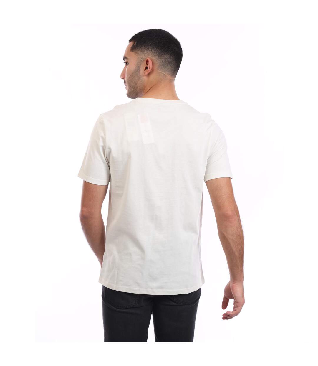 T-shirt Motif/style Linéaire Homme Beige Timberland-3