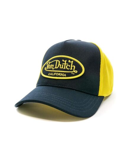 Casquette Jaune/Noire Homme Von Dutch Grafitti - Taille unique