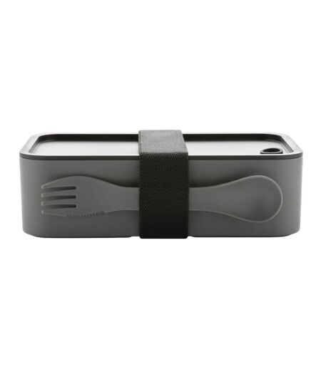 Recycled polypropylene 1.2l lunch box one size grey XD Collection