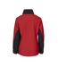 Womens/ladies Soft Shell Jacket Red Projob-2
