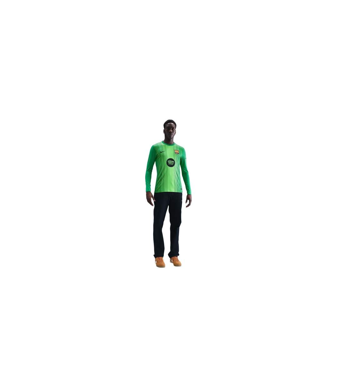Maillot De Gardien De But Motif/style Fc Barcelone 2025/2026 Homme Vert Nike-1