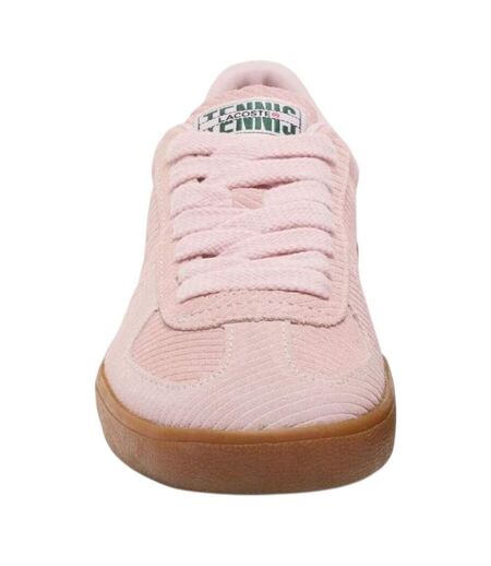 Baskets Motif/style Logo Pro Femme Rose Lacoste